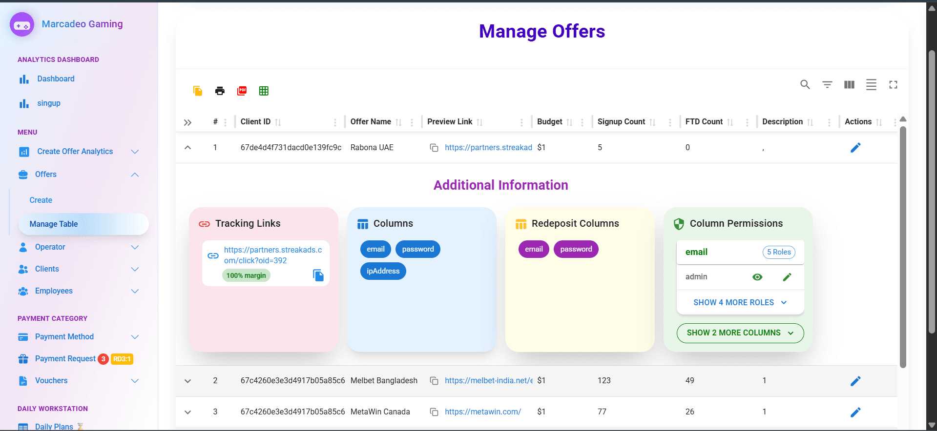 Gaming Signup & Spend Tracking System - Image 5